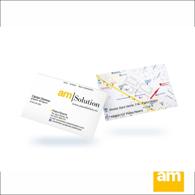 Carti de vizita print digital 1 fata