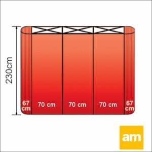 Popup spider curb, geanta, print