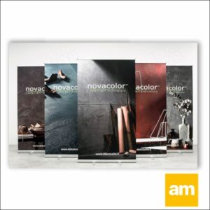 Roll-up aluminiu, 85*200 mm, polipropilena pet frontlite